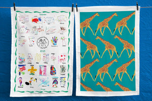 Digital Custom Printed Cotton Tea Towels | Eco-friendly Business Merchandise