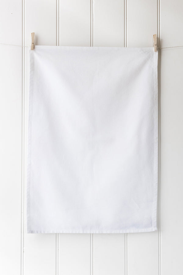 Cotton Linen Blend Tea Towel Hanging