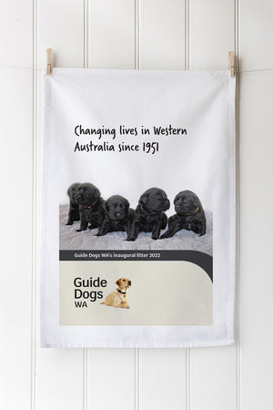 Custom Printed Tea Towels for Charities & Fundraising | Design Your Own Personalised Products