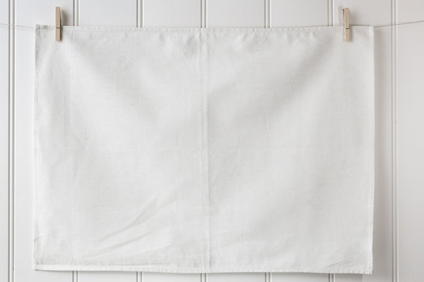 Custom printed personalised linen tea towels Australia | No minimum order quantity 