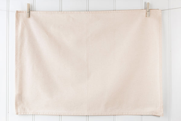 Custom printed organic cotton tea towels, bags & aprons | Eco-friendly branded merchandise 