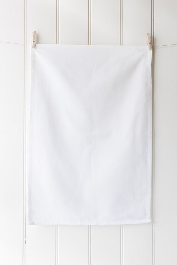 Custom Printed Organic Cotton Tea Towels. Personalised business eco-friendly products & merchandise 