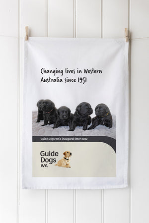 Custom Printed Tea Towels for Charities & Fundraising | Design Your Own Personalised Products 