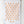 White tea towel with orange geometric pattern and logo at bottom on a white wooden background