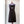 Black apron with text on a mannequin against a white wall