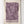 Natural cotton tea towel with purple vineyard pattern and text on a white wooden background